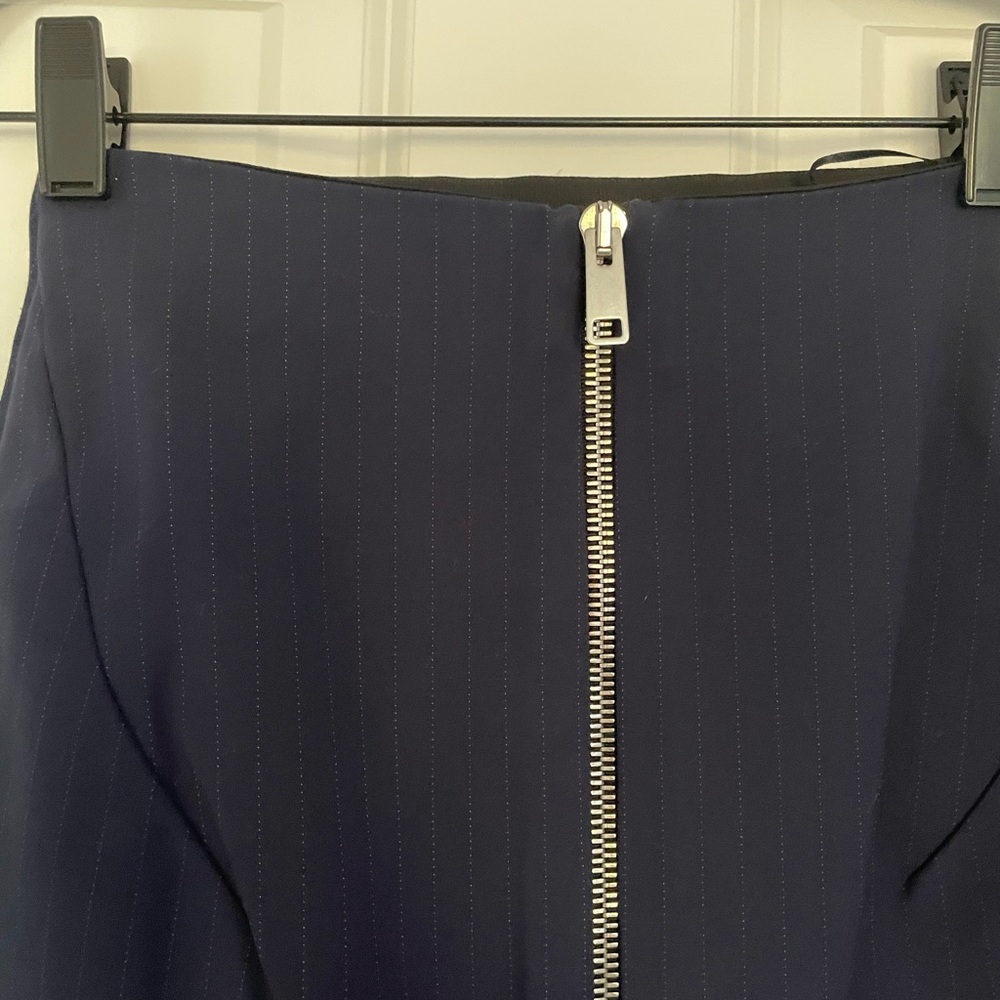 Victoria Beckham Dark Blue Pencil Skirt - Picture 4 of 5